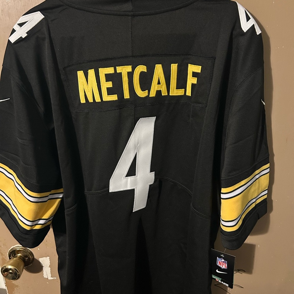 NFL Black and Yellow Steelers Game Jersey